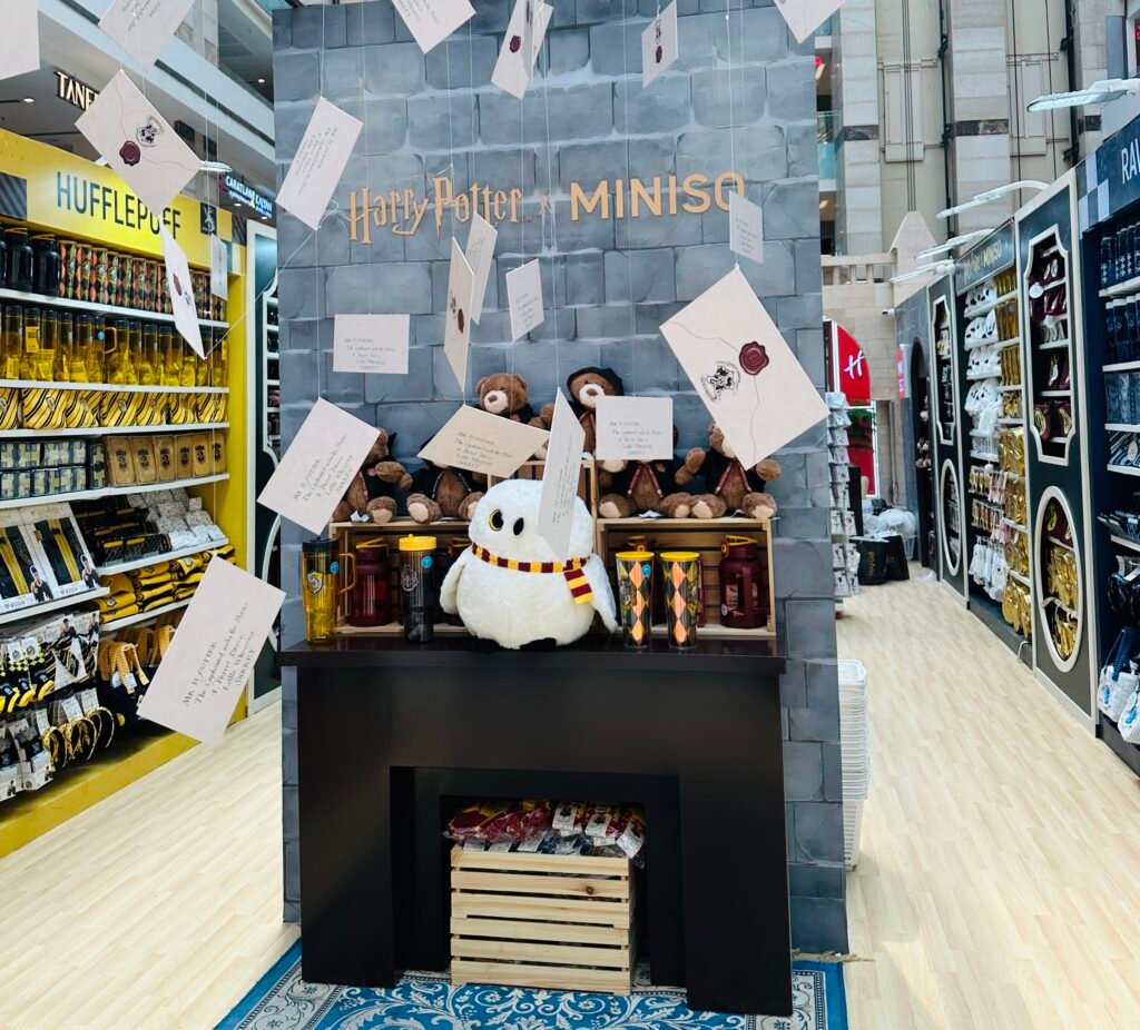 Harry Potter Mechandise at Miniso