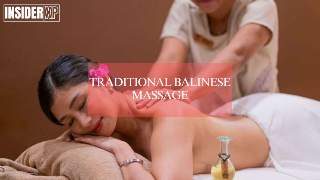 Traditional Balinese Massage