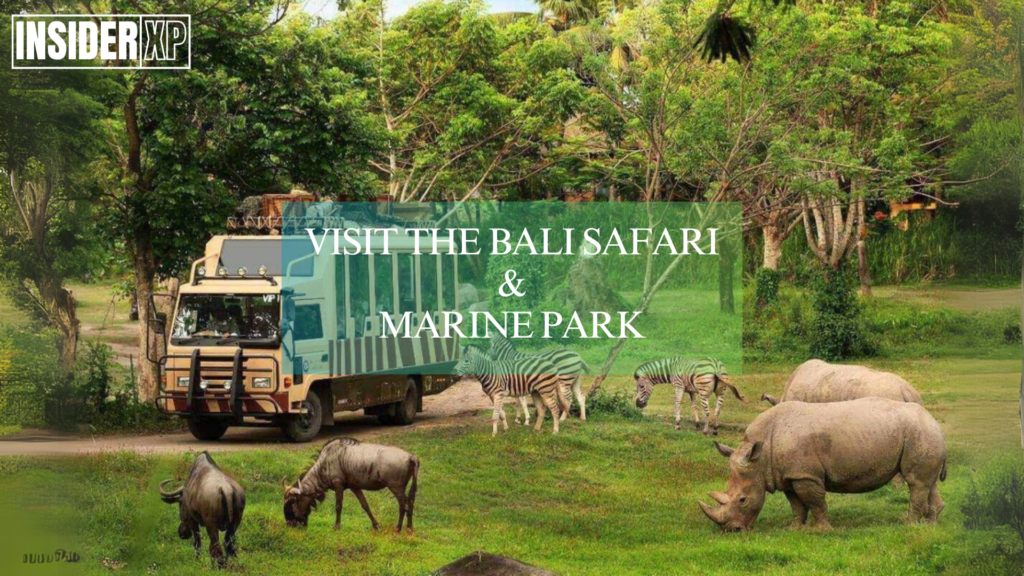 the Bali Safari & Marine Park