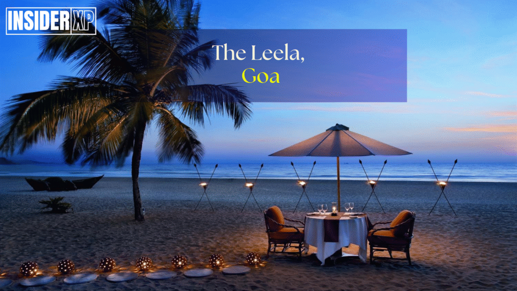 The Leela, Hotels in Goa with private beaches