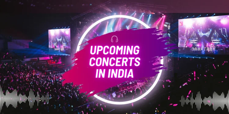 upcoming concerts in India