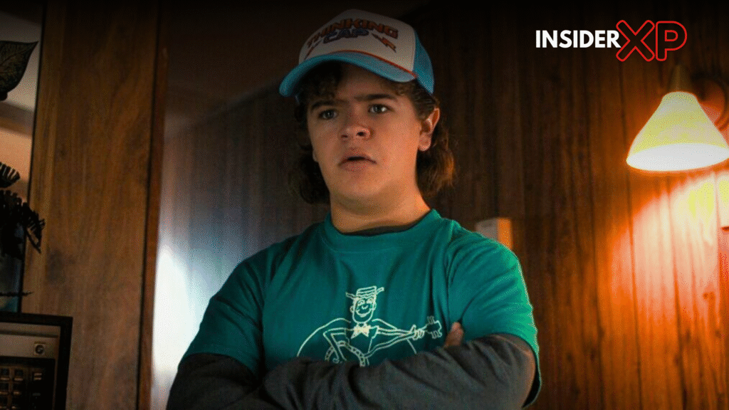 Dustin in stranger things season 5