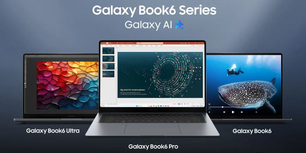 Samsung Book 6 at CES 2026