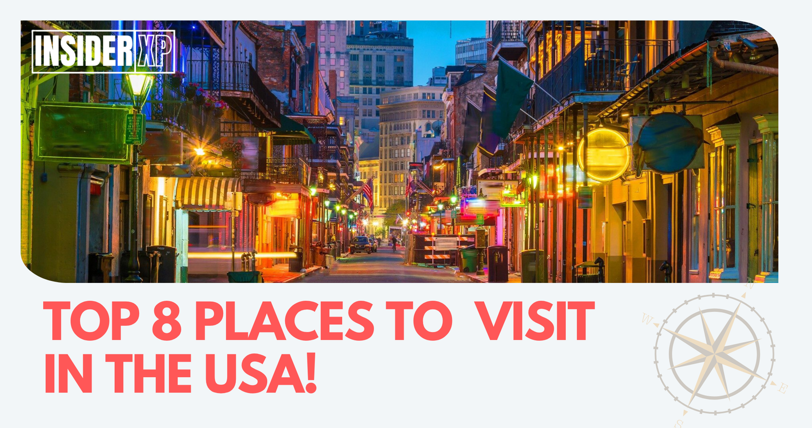 Top 8 places to visit in the usa