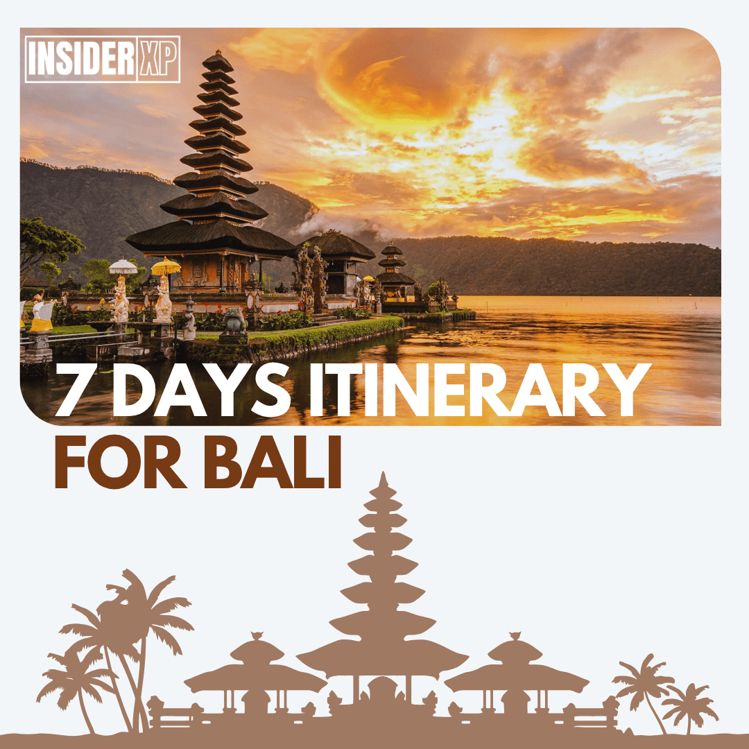 7 days bali itirenary