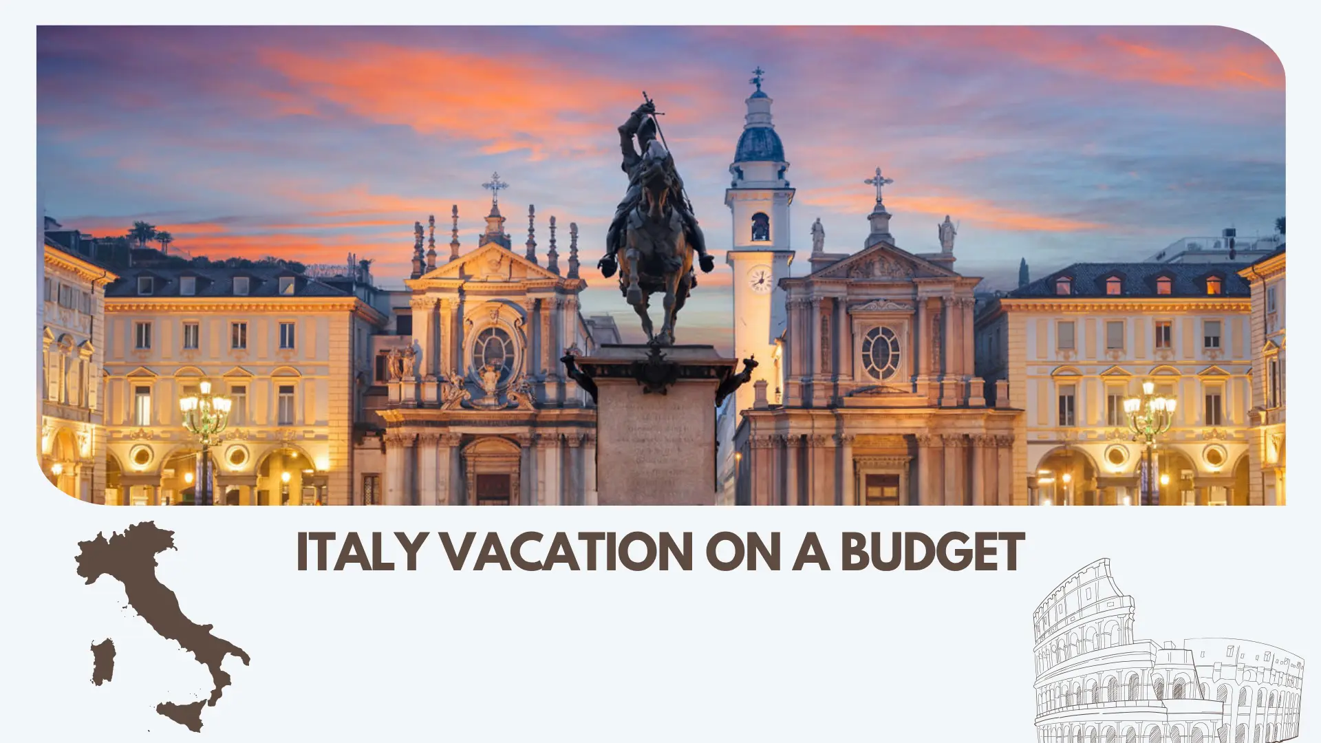 Italy Vacation on a Budget